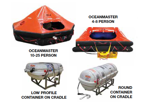Ocean Master Raft Revere Ocean Master Liferaft – Marine Consultants Limited